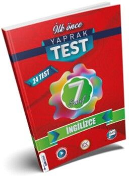 İlk Önce Yayıncılık 7. Sınıf İngilizce Yaprak Test