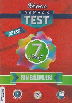 İlk Önce Yayıncılık 7. Sınıf Fen Bilimleri Yaprak Test