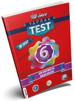 İlk Önce Yayıncılık 6. Sınıf Din Kültürü ve Ahlak Bilgisi Yaprak Test