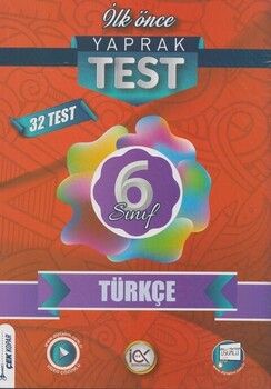 İlk Önce Yayıncılık 6. Sınıf Türkçe Yaprak Test
