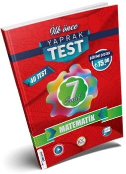 İlk Önce Yayıncılık 7. Sınıf Matematik Yaprak Test