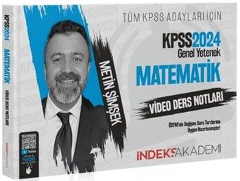 İndeks Akademi 2024 KPSS Matematik Video Ders Notları