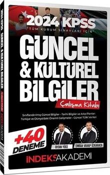 İndeks Akademi 2024 KPSS Güncel ve Kültürel Bilgiler Çalışma Kitabı