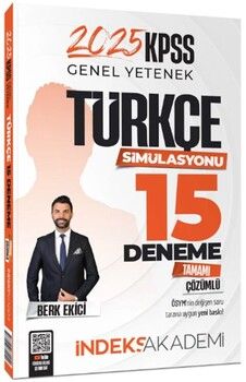 İndeks Akademi 2025 KPSS Türkçe Simülasyonu 15 Deneme