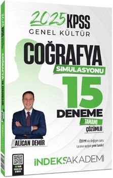 İndeks Akademi 2025 KPSS Coğrafya Simülasyonu 15 Deneme