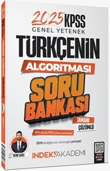 İndeks Akademi 2025 KPSS Türkçenin Algoritması Soru Bankası Çözümlü