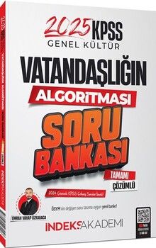İndeks Akademi 2025 KPSS Vatandaşlık Vatandaşlığın Algoritması Soru Bankası Çözümlü