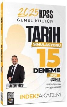 İndeks Akademi 2025 KPSS Tarih Simülasyonu 15 Deneme Çözümlü