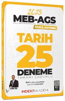 İndeks Akademi 2025 MEB AGS Simülasyonu Tarih 25 Deneme