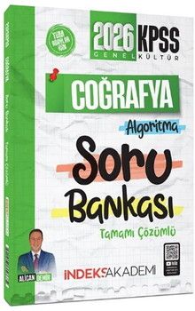 İndeks Akademi 2026 KPSS Coğrafya Algoritma Soru Bankası
