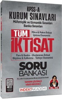 İndeks Akademi 2026 KPSS A Grubu TÜM İktisat Soru Bankası