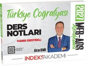 İndeks Akademi 2027 MEB AGS Akademisi Türkiye Coğrafyası Video Ders Notları