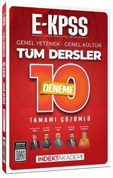 İndeks Akademi EKPSS 10 Deneme