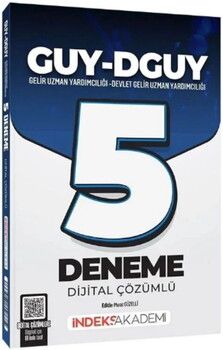 İndeks Akademi GUY DGUY Gelir Uzman Yardımcılığı 5 Deneme