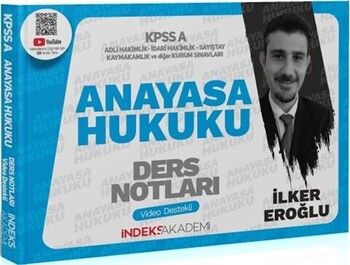 İndeks Akademi KPSS A Grubu Anayasa Hukuku Video Ders Notları