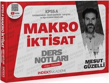 İndeks Akademi KPSS A Grubu Makro İktisat Video Ders Notları