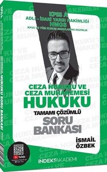 İndeks Akademi KPSS A Grubu Ceza Hukuku ve Ceza Muhakemesi Hukuku Soru Bankası Çözümlü
