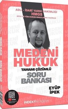 İndeks Akademi KPSS A Grubu Medeni Hukuk Soru Bankası Çözümlü