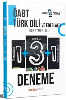 İndeks Kitap ÖABT Türk Dili ve Edebiyatı 5 Deneme Dijital Çözümlü