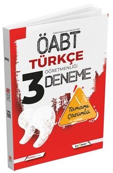 İndeks Kitap ÖABT Türkçe Öğretmenliği 3 Deneme