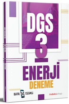İndeks Kitap DGS Enerji 3 Deneme Dijital Çözümlü