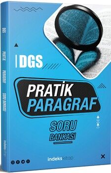 İndeks Kitap DGS Paragraf Pratik Soru Bankası