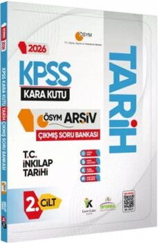 İnformal Yayınları 2026 KPSS Tarihin Kara Kutusu ÖSYM Çıkmış Soru Havuzu Bankası 2. Cilt