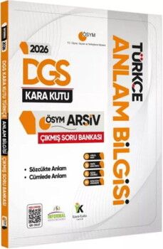 İnformal Yayınları 2026 DGS Türkçenin Kara Kutusu Anlam Bilgisi ÖSYM Çıkmış Çözümlü Soru Bankası
