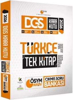 İnformal Yayınları 2026 DGS Kara Kutu Türkçe TEK KİTAP ÖSYM Arşiv Çıkmış Soru Bankası