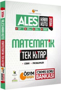 İnformal Yayınları 2026 ALES Kara Kutu Matematik TEK KİTAP ÖSYM Arşiv Çıkmış Soru Bankası