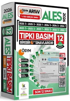 İnformal Yayınları 2026 ALES ÖSYM Tıpkı Basım Çıkmış Soru 12 li Deneme