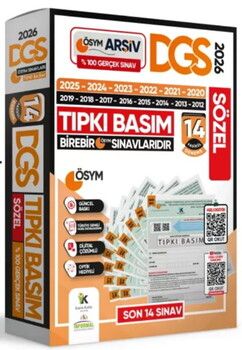 İnformal Yayınları 2026 DGS SÖZEL ÖSYM Çıkmış Soru Tıpkı Basım 14 lü Deneme