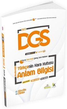 İnformal Yayınları 2023 DGS Türkçenin Kara Kutusu Anlam Bilgisi 1. Cilt Çıkmış Soru Bankası