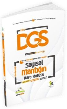 İnformal Yayınları 2023 DGS Sayısal Mantığın Kara Kutusu Çıkmış Sorular Soru Bankası