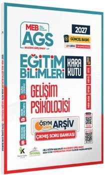 İnformal Yayınları 2027 MEB AGS Eğitim Bilimlerinin Kara Kutusu Gelişim Psikolojisi ÖSYM Çıkmış Soru Bankası