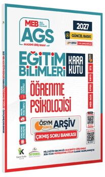 İnformal Yayınları 2027 MEB AGS Eğitim Bilimlerinin Kara Kutusu Öğrenme Psikolojisi ÖSYM Çıkmış Soru Bankası