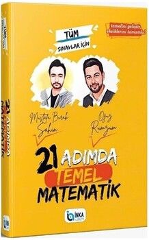 İnka Uzem KPSS DGS ALES AYT TYT 21 Adımda Temel Matematik