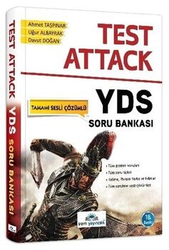 İrem Yayınları YDS Test Attack Soru Bankası