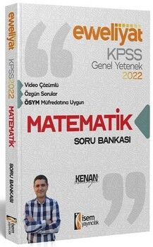 İsem 2022 KPSS Matematik Evveliyat Soru Bankası