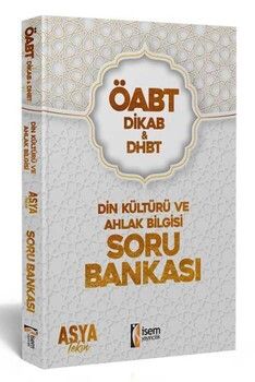 İsem Yayınları 2022 ÖABT DHBT Din Kültürü ve Ahlak Bilgisi Öğretmenliği Soru Bankası