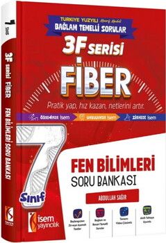 İsem Yayınları 7. Sınıf Fen Bilimleri 3F Fiber Soru Bankası
