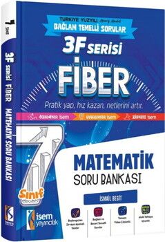 İsem Yayınları 7. Sınıf Matematik 3F Fiber Soru Bankası