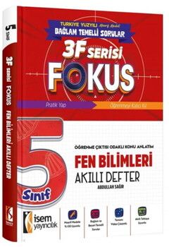 İsem Yayınları 5. Sınıf Fen Bilimleri 3F Fokus Akıllı Defter