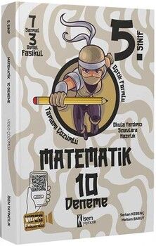 İsem Yayınları 5. Sınıf Matematik 10 Deneme