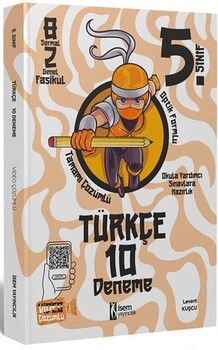 İsem Yayınları 5. Sınıf Türkçe 10 Deneme