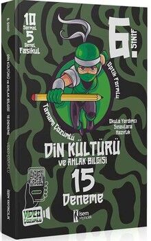 İsem Yayınları 6. Sınıf Din Kültürü ve Ahlak Bilgisi 15 Deneme