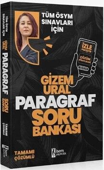 İsem Yayınları 2024 KPSS DGS ALES YKS TYT AYT Paragraf Soru Bankası