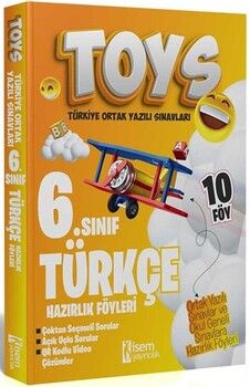 İsem Yayınları 6. Sınıf Türkçe TOYS Hazırlık Föyleri