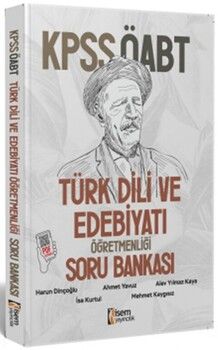 İsem Yayınları KPSS ÖABT Türk Dili ve Edebiyatı Öğretmenliği Soru Bankası