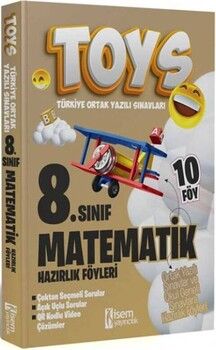 İsem Yayınları 8. Sınıf Matematik TOYS Hazırlık Föyleri